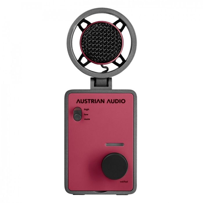 Austrian Audio MiCreator Studio Red front plate