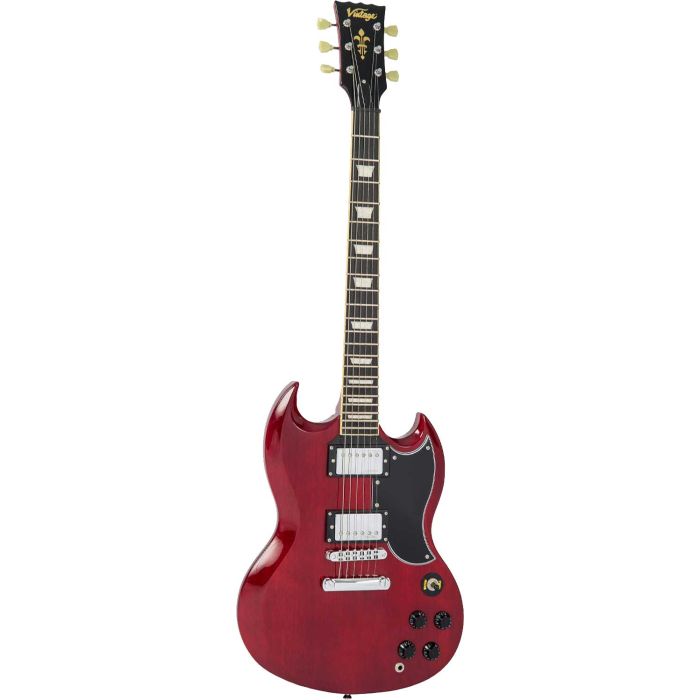 Vintage VS6 Guitar Cherry Red
