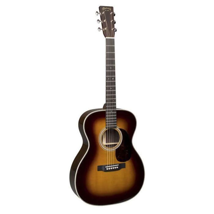 Martin 000-28 Re-imagined Acoustic Guitar, Sunburst front view