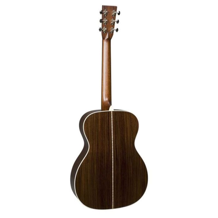 Martin 000-28 Re-imagined Acoustic Guitar, Sunburst rear view