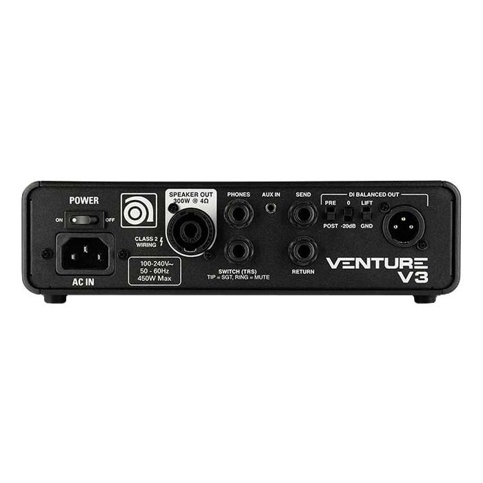 Ampeg Venture V3 Bass Amp Head back