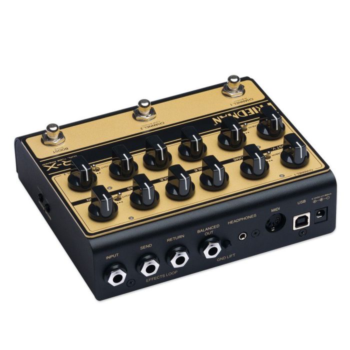 Friedman IR-X Dual Tube Preamp Pedal right-angled view