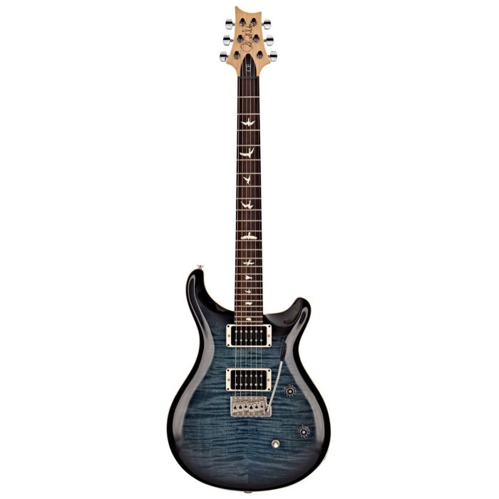 PRS CE24 Electric Guitar, Faded Blue Smokeburst front view