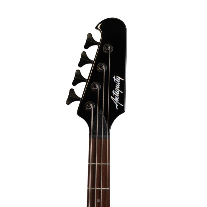 Antiquity Tb1 Sunburst Bass Guitar, body closeup