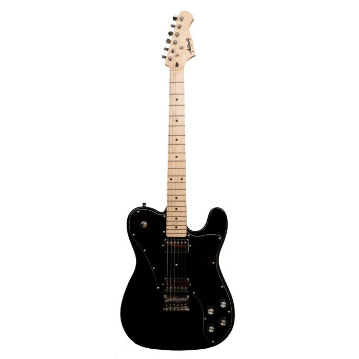 Antiquity Tl1 Hh Black Electric Guitar, front view