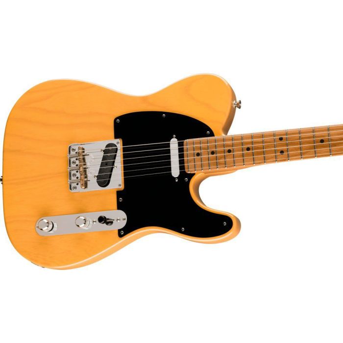 Fender Ltd Edition American Professional II Telecaster RM, Butterscotch Blonde angled view
