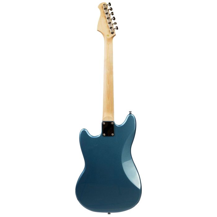 Antiquity Legends TS-MS1-SN Electric Guitar, Metallic Blue rear view
