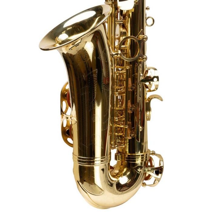 Forte AS1 Eb Alto Saxophone Outfit horn closeup