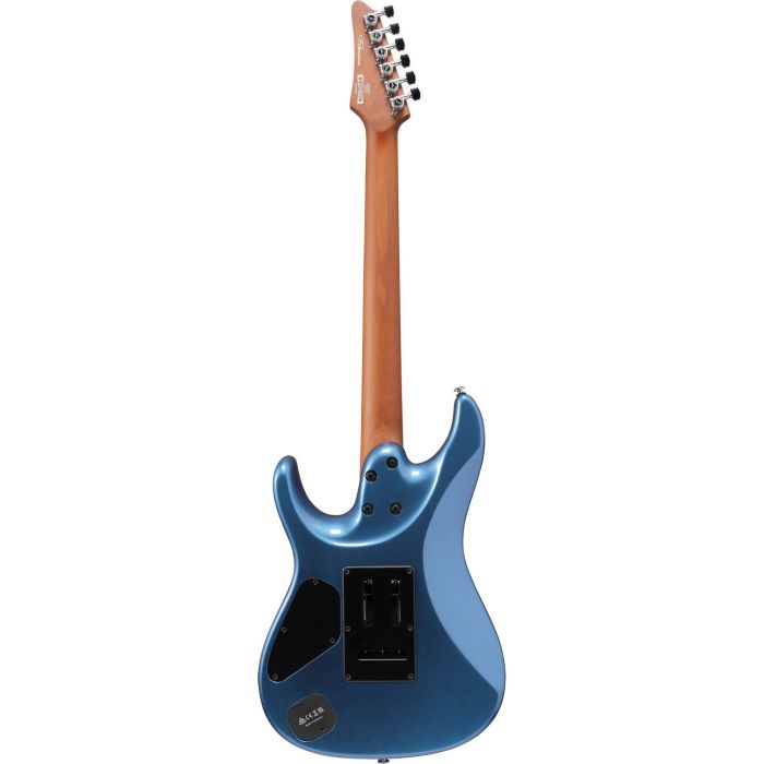 Ibanez Az42p1 pbe Prussian Blue Metallic Electric Guitar W Bag, rear view