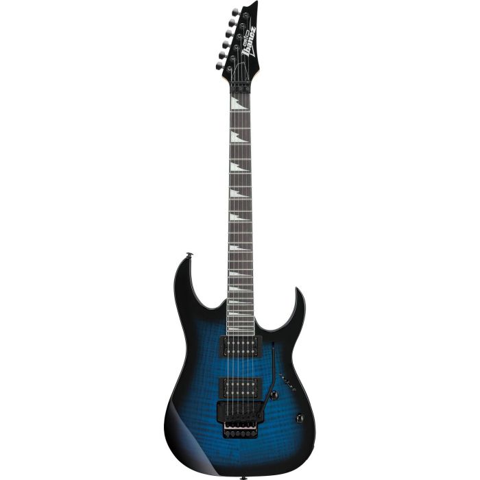 Ibanez Grg320fa tbs Transparent Blue Sunburst Electric Guitar, front view