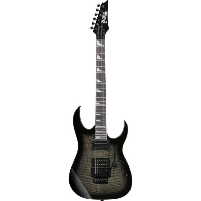 Ibanez Grg320fa tks Transparent Black Sunburst Electric Guitar, front view