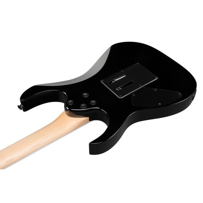 Ibanez Grg320fa tks Transparent Black Sunburst Electric Guitar, body closeup rear