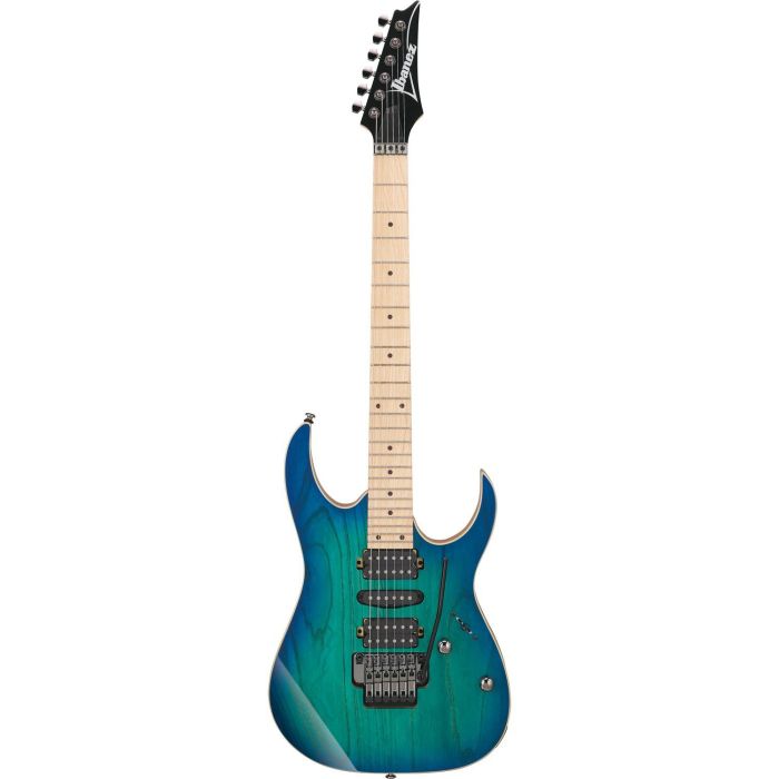 Ibanez Rg470ahm bmt Blue Moon Burst Electric Guitar, front view