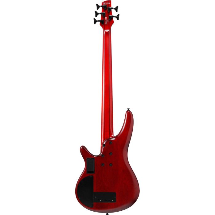 Ibanez Srd905f btl Brown Topaz Burst Low Gloss 5 String Bass Guitar, rear view