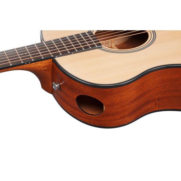 Ibanez Aam50 opn Open Pore Natural Acoustic Guitar, top-panel port