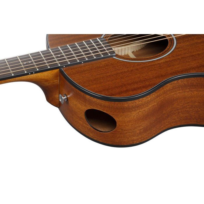 Ibanez Aam54 opn Open Pore Natural Acoustic Guitar, top-panel port