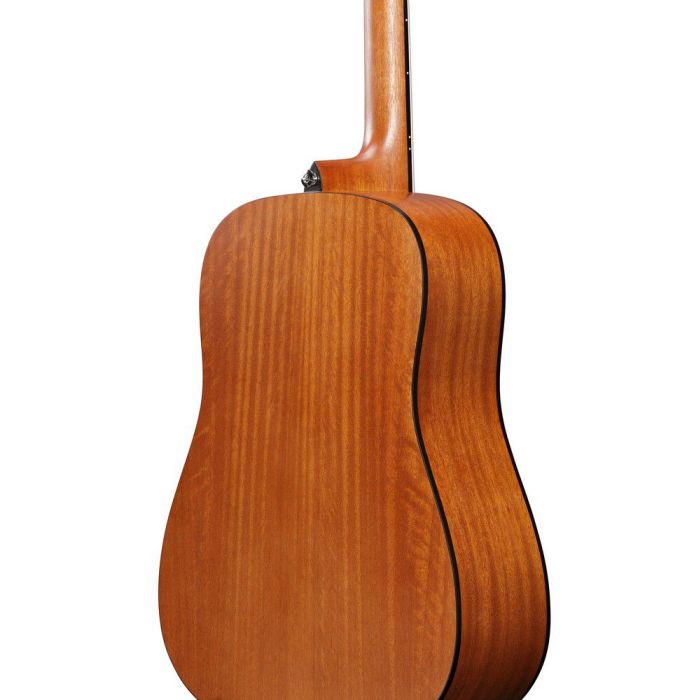 Ibanez V40 opn Open Pore Natural Acoustic Guitar, body closeup rear