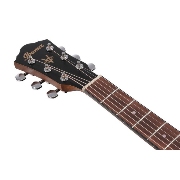 Ibanez V40 opn Open Pore Natural Acoustic Guitar, headstock front