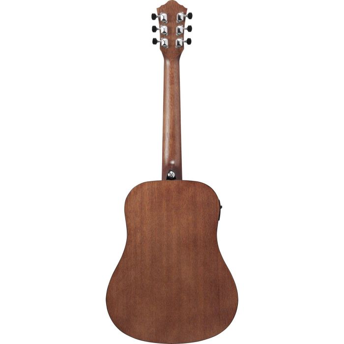 Ibanez V44minie opn Open Pore Natural Electro acoustic, rear view
