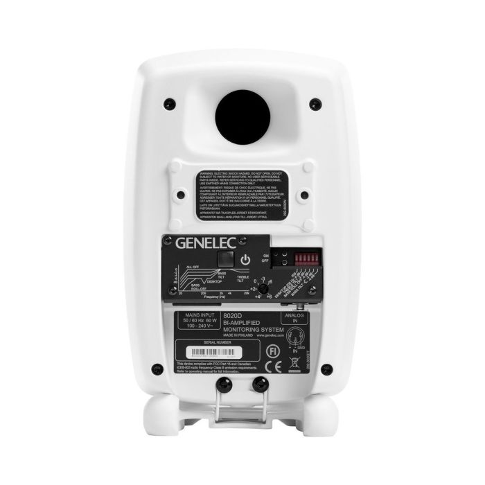 Genelec 8020D Compact 2-Way Active Monitor, White