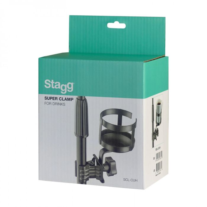 Stagg SCL-CUH Cup holder with Clamp for Stand packaging