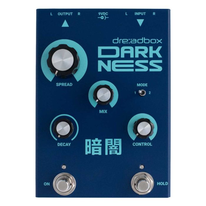 Dreadbox Darkness Stereo Reverb top