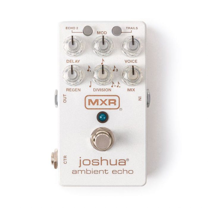 MXR Joshua Ambient Echo Pedal top-down view
