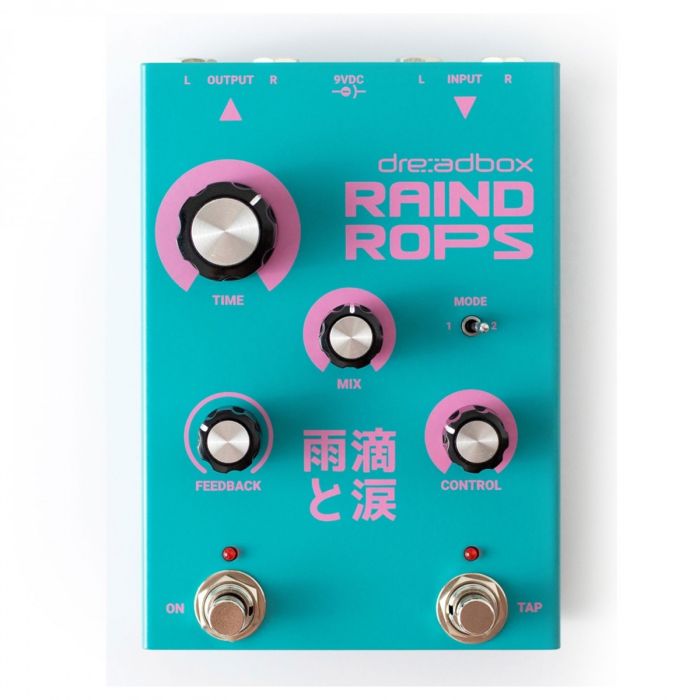 Dreadbox Raindrops Stereo Delay And Pitch Shifter And Reverb front