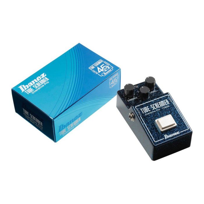 Ibanez TS808 45th Anniversary Ltd Ed Overdrive Pedal Sapphire Blue, with box
