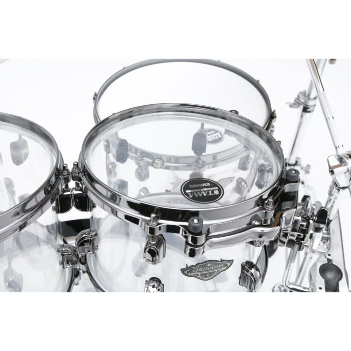 Tama Starclassic Mirage 5pc Drum Shell Kit Acrylic Shell 22" toms