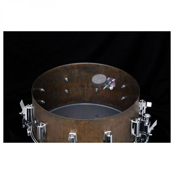 Tama Mastercraft The Bell Brass 14x6.5 Snare Drum featuring 3mm Seamless Bell Brass Shell inner shell