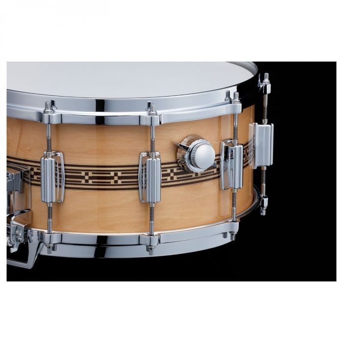 Tama Mastercraft Artwood 14x6.5 Snare Drum featuring 9mm, 6ply All Birch Shell one touch