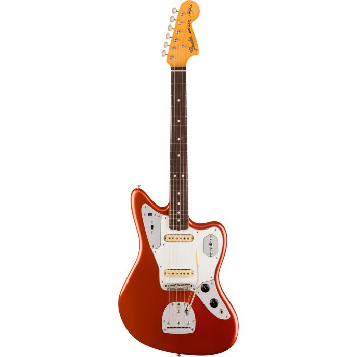 Fender Johnny Marr Jaguar Electric Guitar, Metallic KO front view