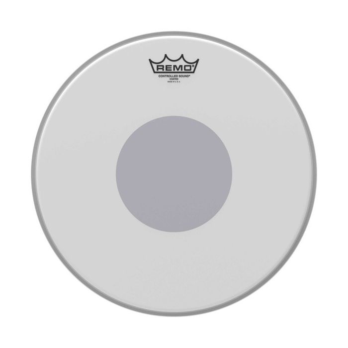 Remo Controlled Sound Coated Reverse Black Dot 14" Drum Head