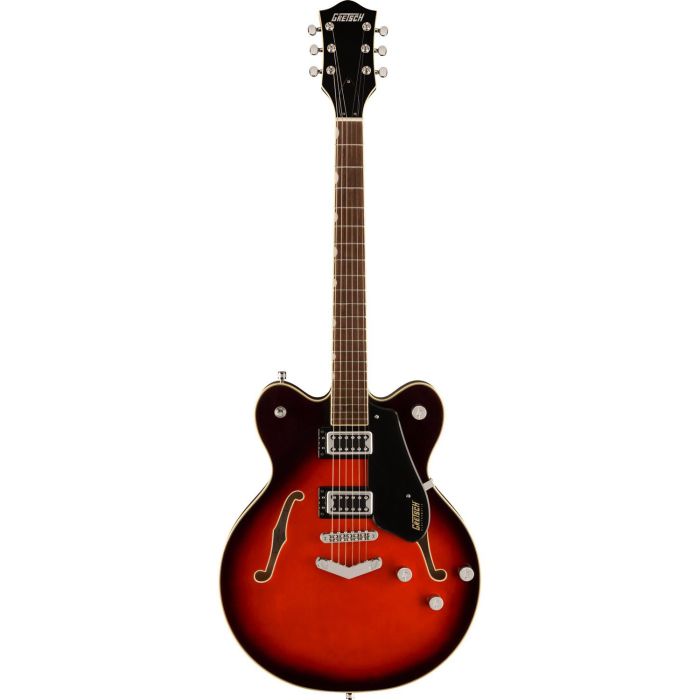 Gretsch Electromatic G5622 CB Claret Burst Electric Guitar, front view