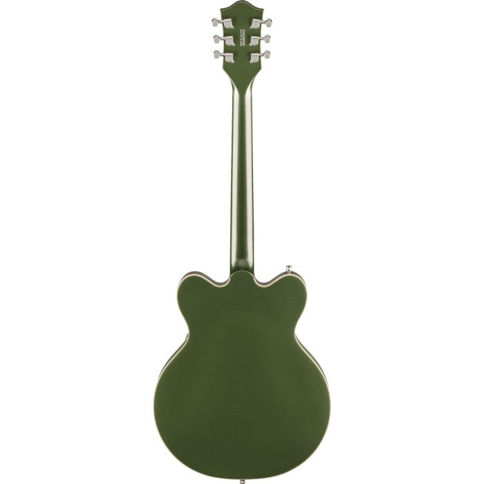 Gretsch Electromatic G5622 CB Olive Metallic Electric Guitar, rear view