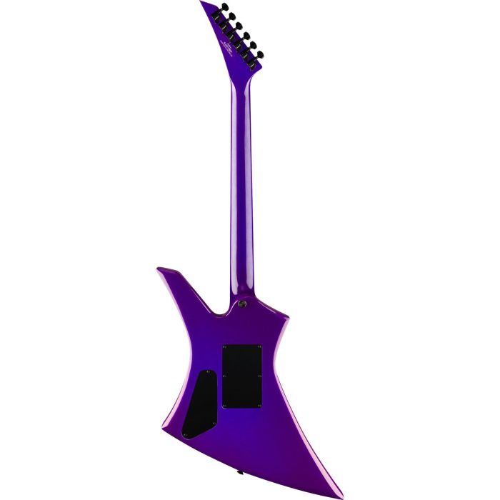 Jackson X Series KEX Deep Purple Metallic Electric Guitar, rear view