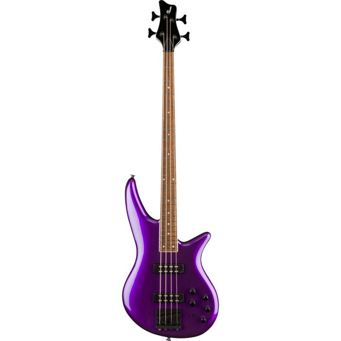 Jackson X Series SPECTRA IV Deep Purple Metallic Bass Guitar, front view