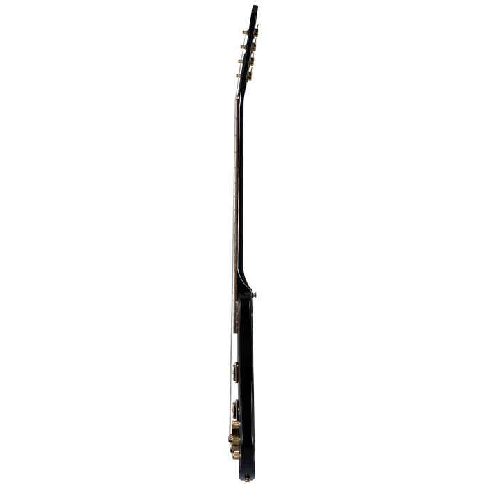 Epiphone Rex Brown Thunderbird Bass, Ebony side-on view