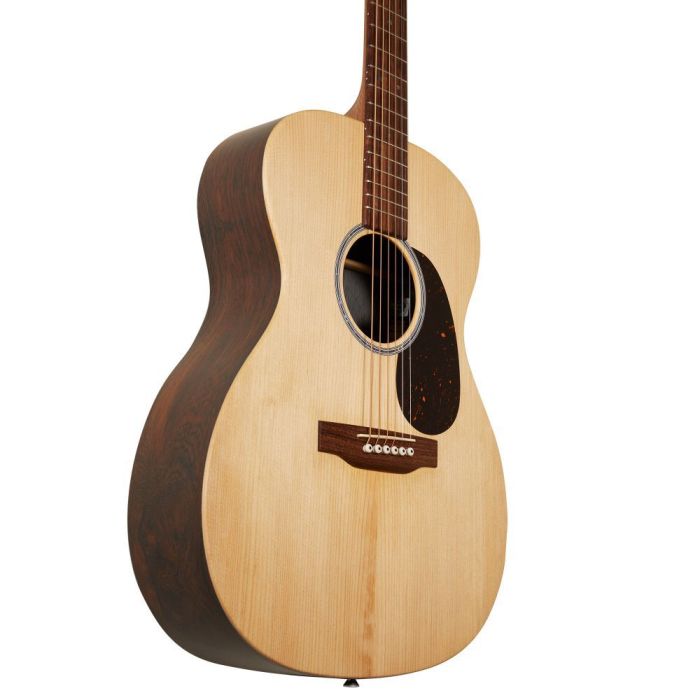 Martin 000-X2E Brazilian HPL Electro Acoustic Guitar Body Angled