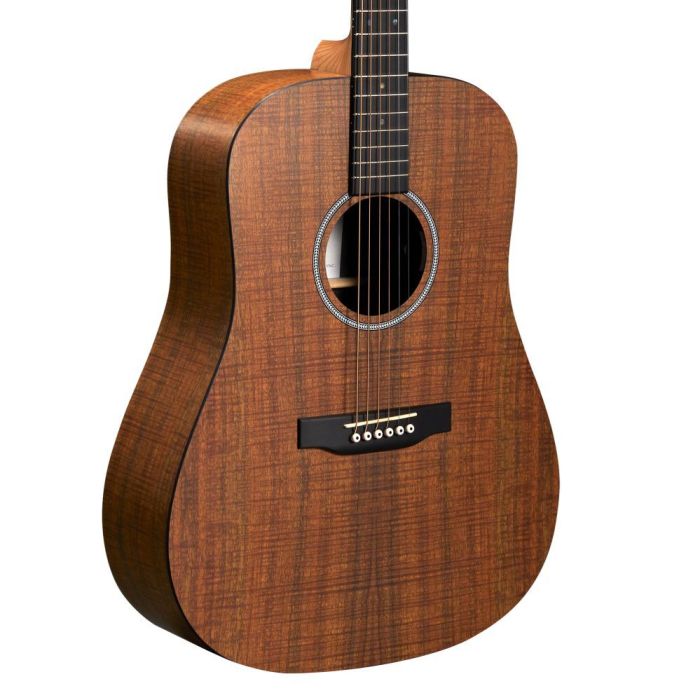Martin D-X1E Koa  Electro Acoustic Guitar Angled