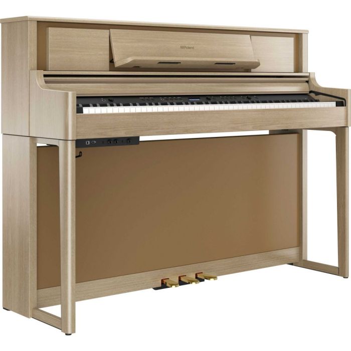 B-Stock Roland LX705-LA Upright Piano Light Oak