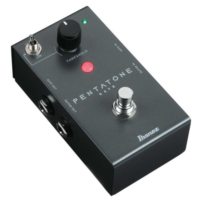 Ibanez PTGATE Noise Gate Pedal left-angled view