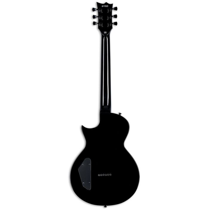 ESP LTD Eclipse EC 201 FT Black Electric Guitar, rear view