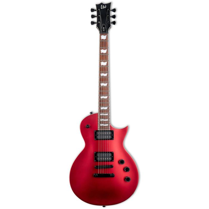 ESP LTD Eclipse EC 256 Candy Apple Red Satin Electric Guitar, front view