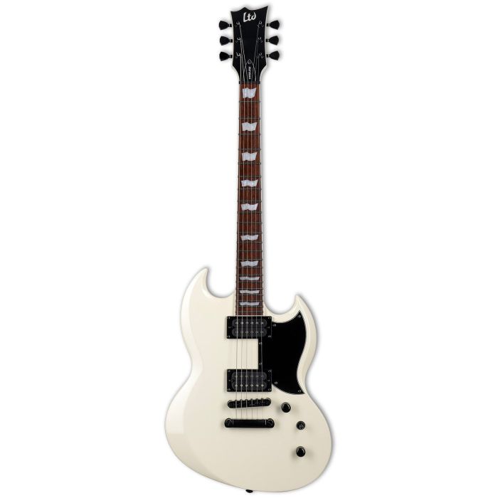 ESP LTD Viper 256 Olympic White Electric Guitar, front view