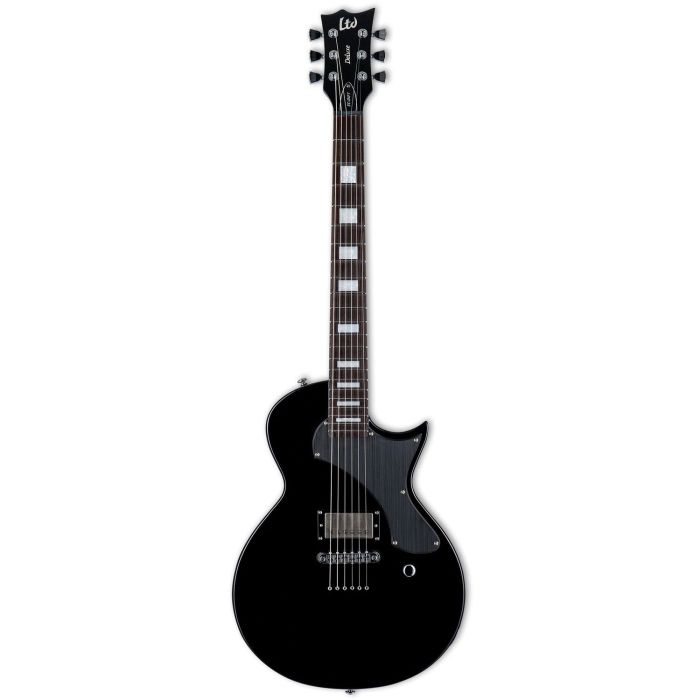 ESP LTD Eclipse EC 01 FT Black Electric Guitar, front view