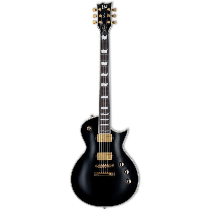 ESP LTD Eclipse EC 1000 Black Fluence Electric Guitar, front view