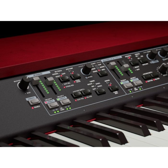 Nord Grand 2 Digital Stage Piano Controls