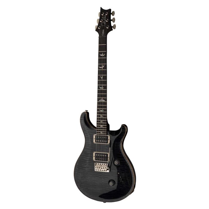PRS Custom 24 Electric Guitar, Gray Black (2024) Angled